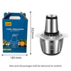 Food Processor Multifunction Food Chopper