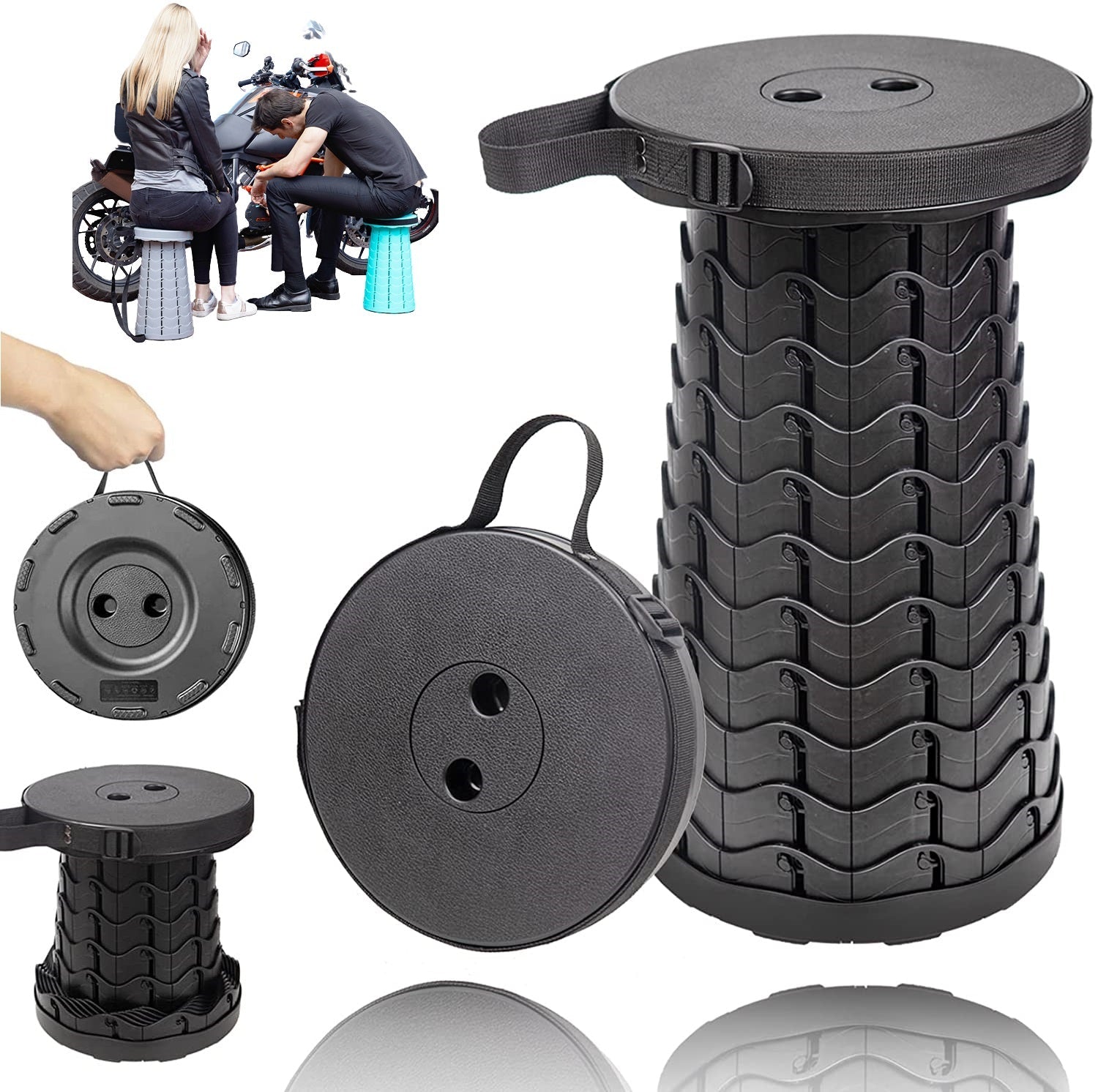 Retractable Folding Stool | قابل للطي البراز