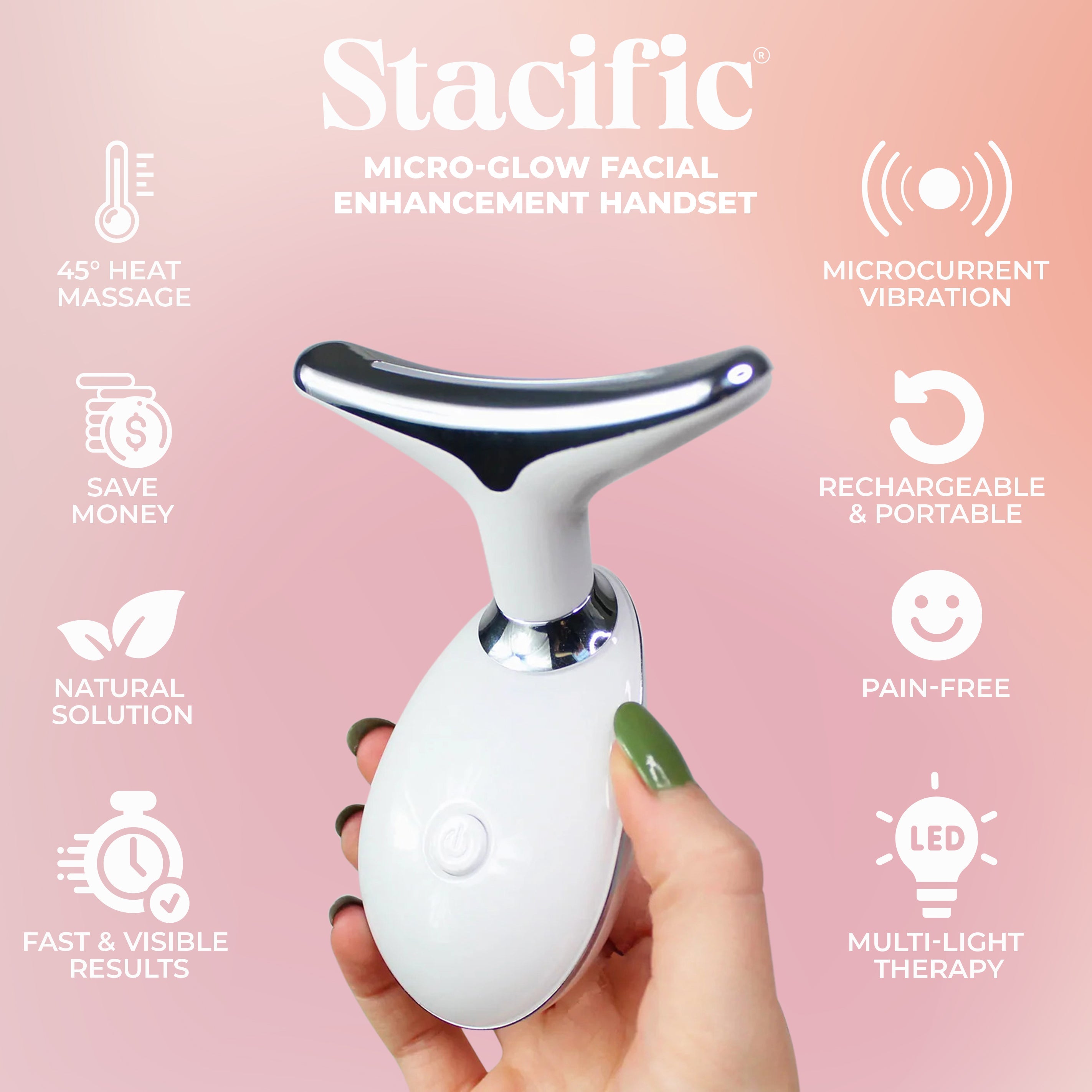 Micro-Glow Facial Enhancement Handset