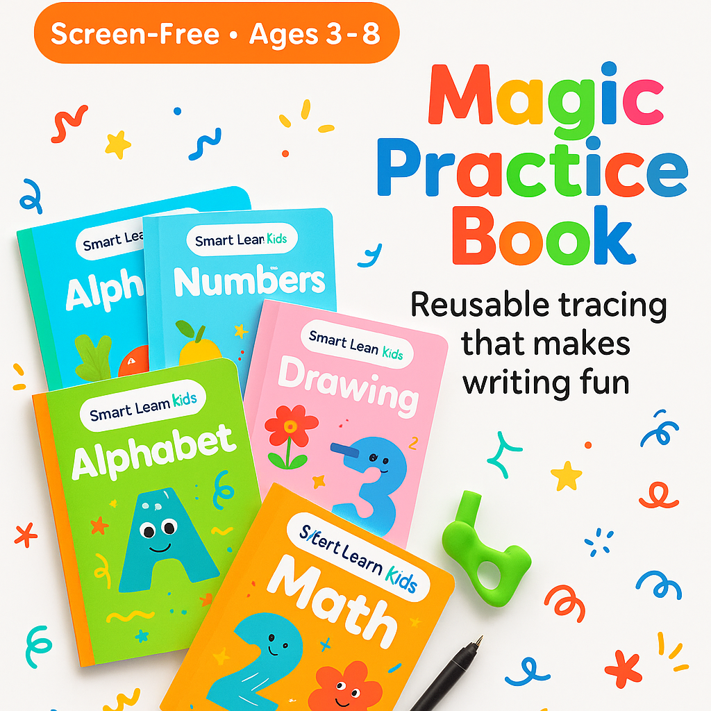 Magic Practice Book – Fast-Track Your Child’s Writing Skills
