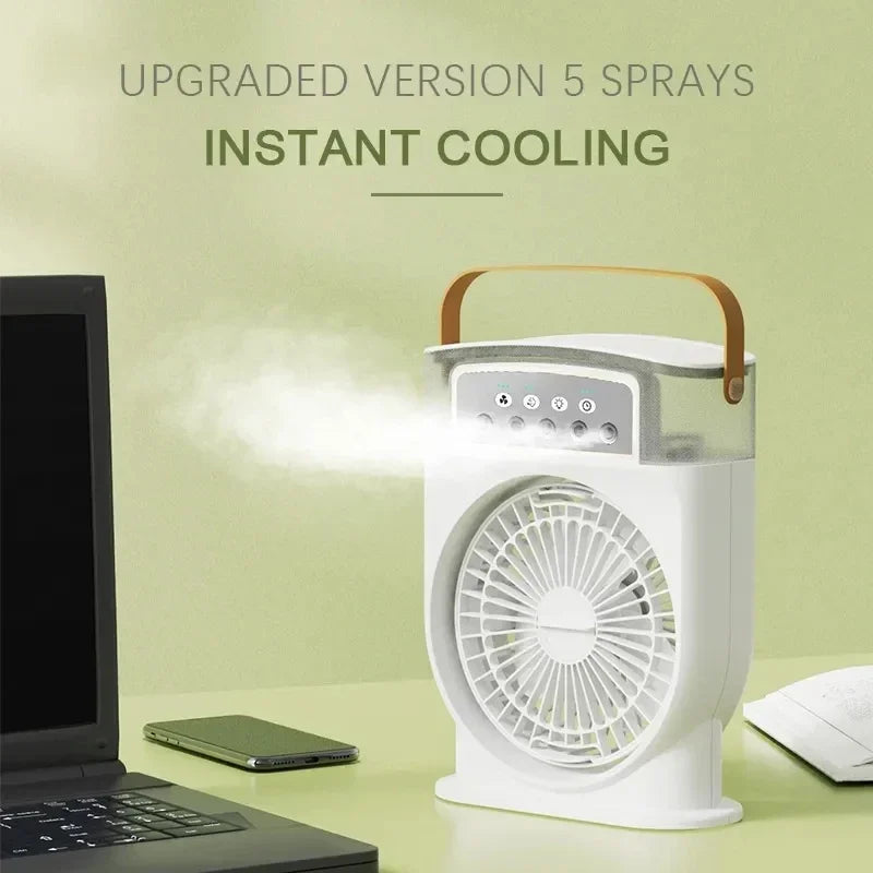 Cooling Fan With Ice