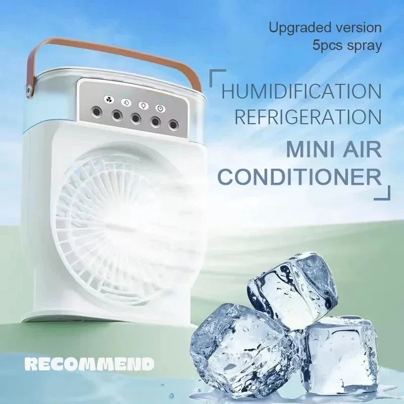 Cooling Fan With Ice