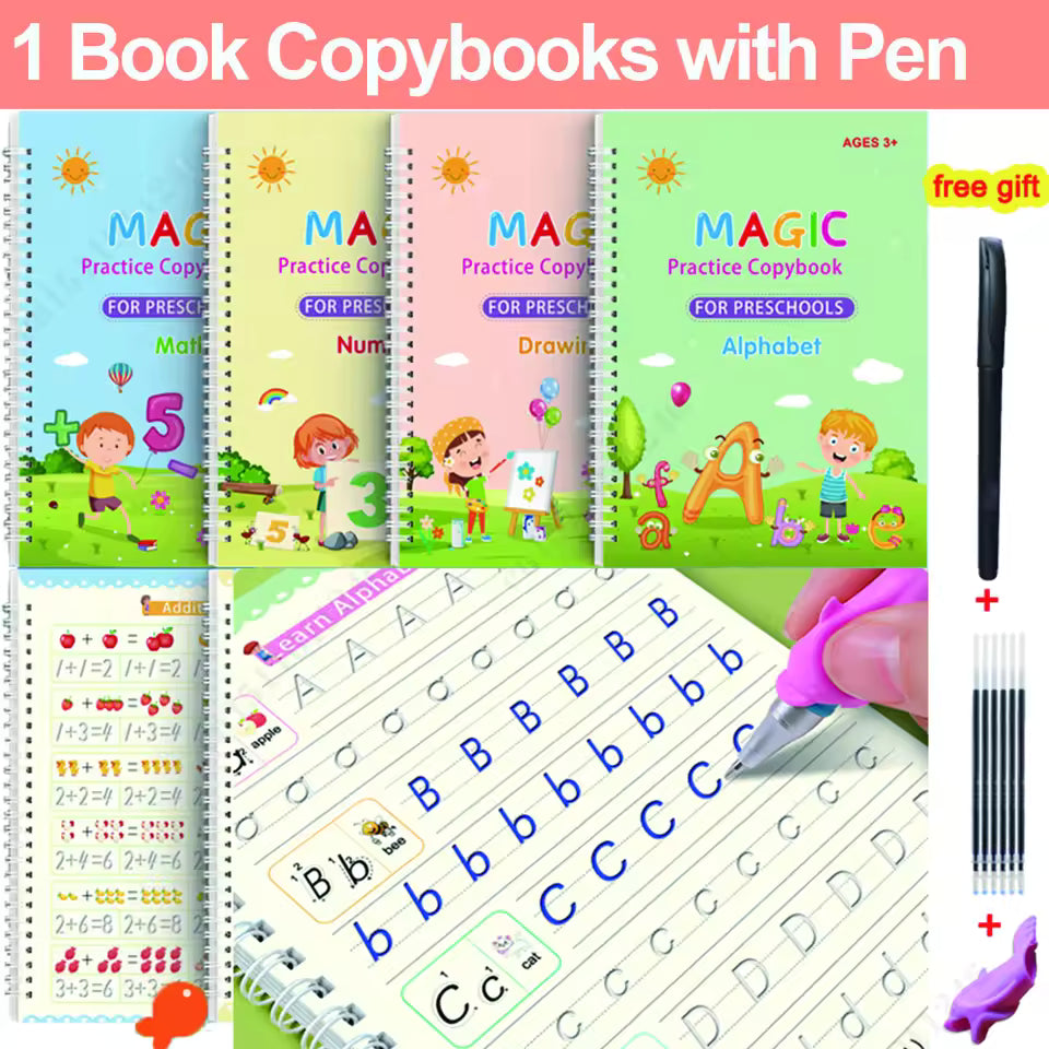 Magic Practice Book – Fast-Track Your Child’s Writing Skills
