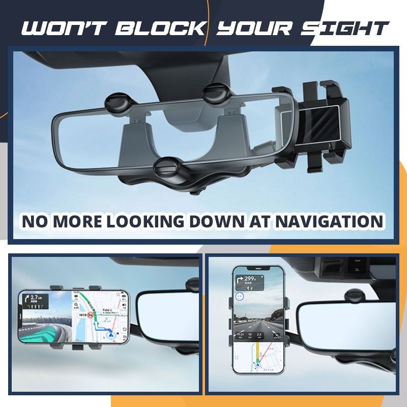 360° ROTATABLE CAR PHONE HOLDER