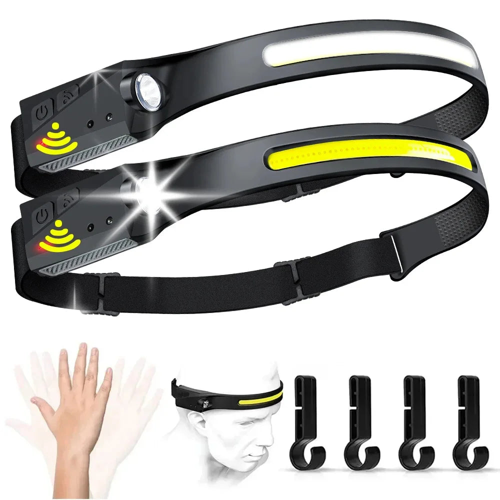 NightBuddy™: The world’s #1 “zero bounce” 230° LED headlamp for perfect night vision anywhere, anytime.