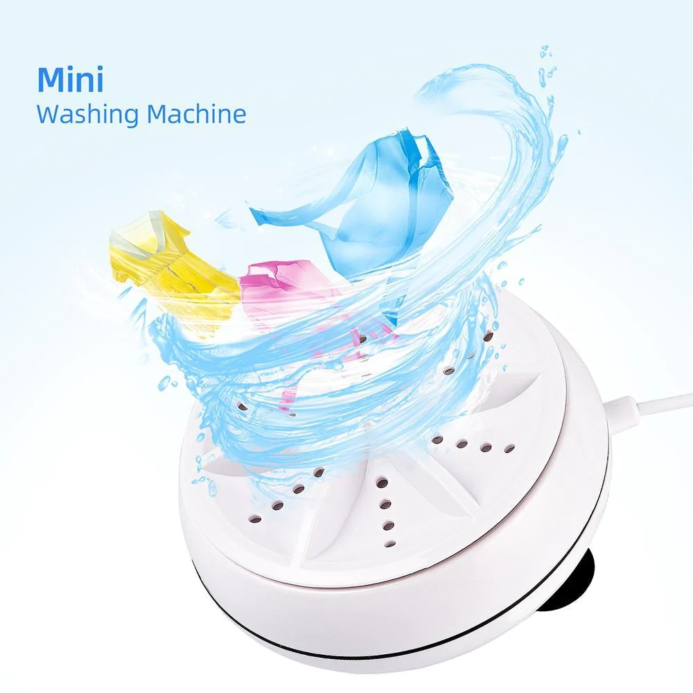 UltraClean: Your Mini Portable Ultrasonic Turbine Washer