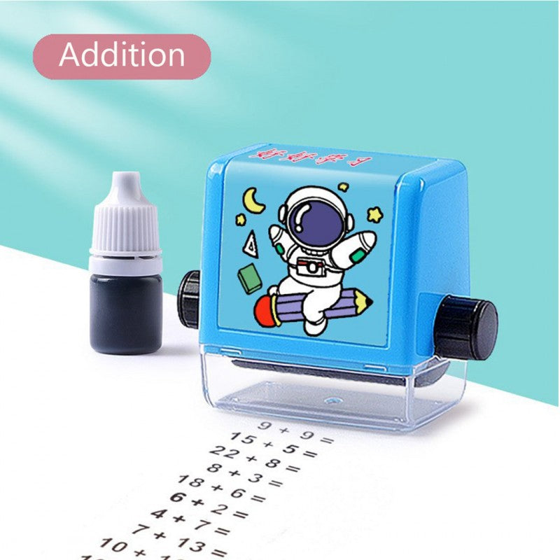 MathRoller Plus: Interactive Learning Stamp