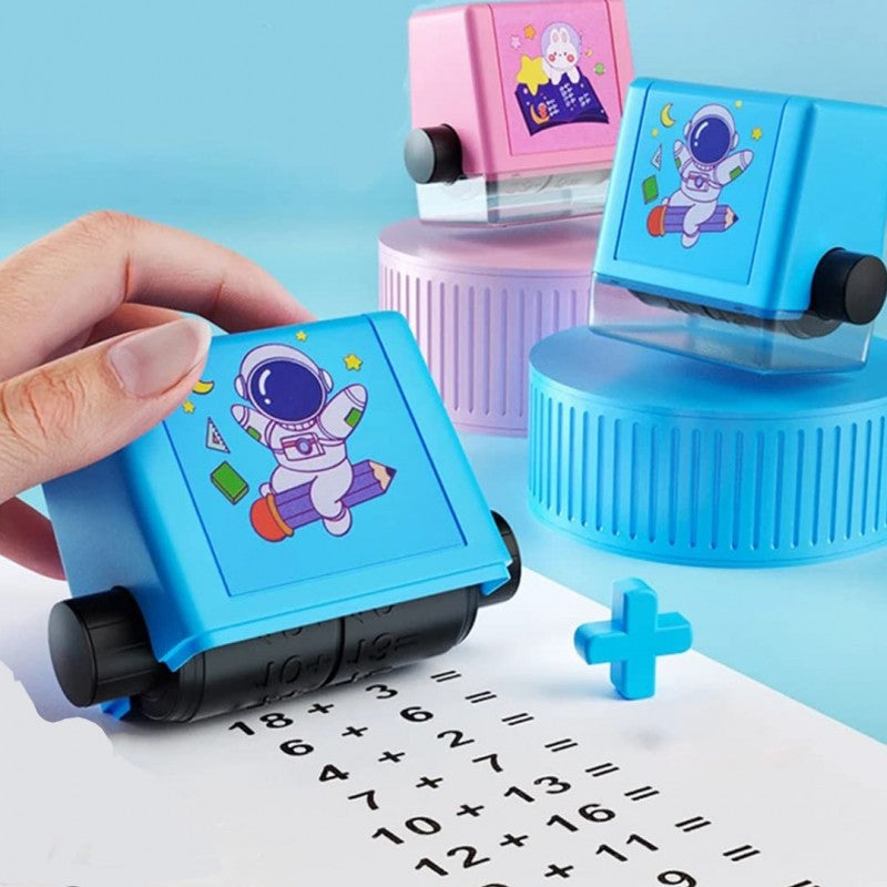 MathRoller Plus: Interactive Learning Stamp