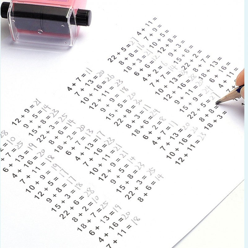 MathRoller Plus: Interactive Learning Stamp