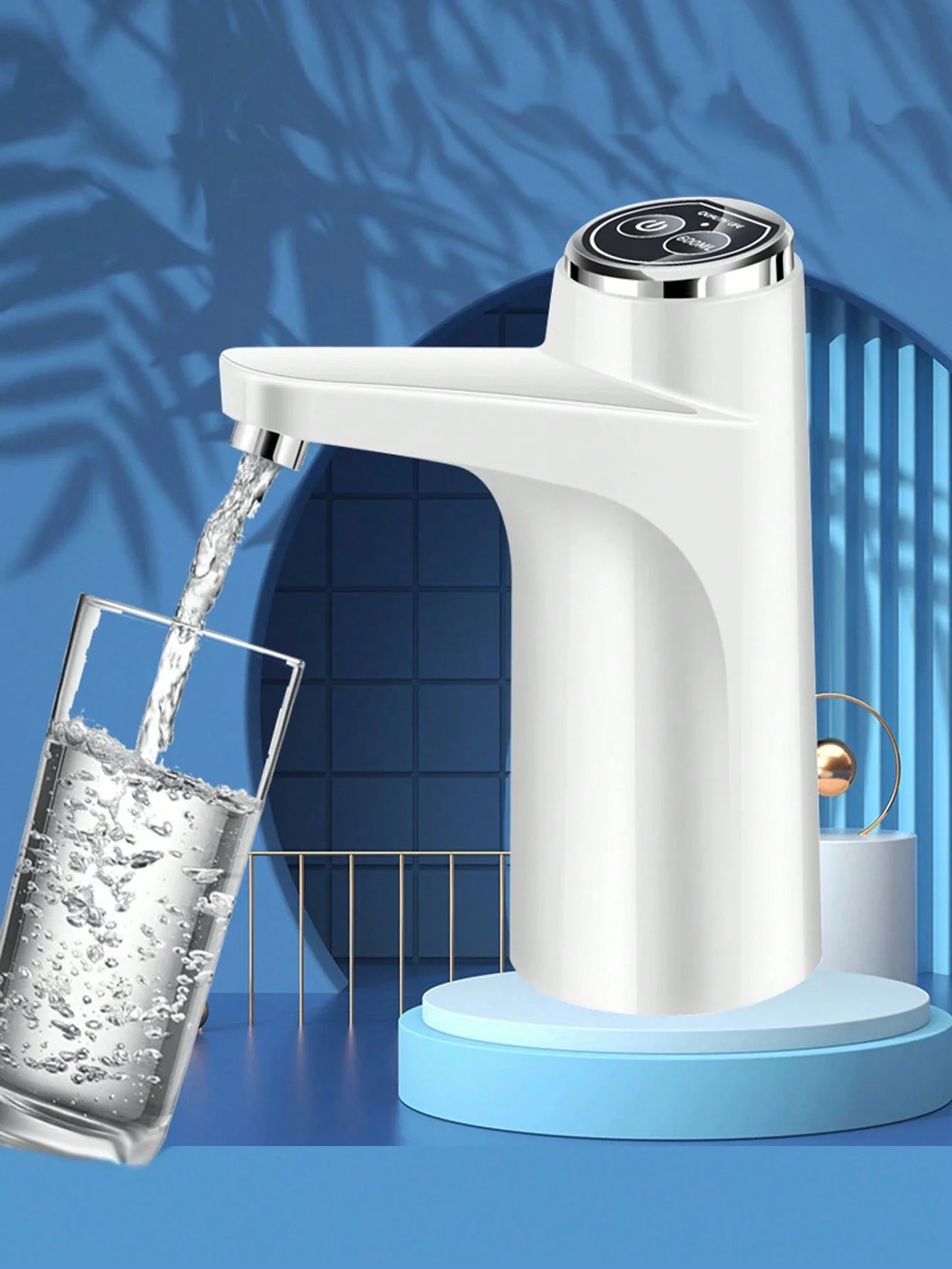HydroFlow: Wireless Electric Water Pump Dispenser for Effortless Hydration