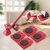 Ultimate Heavy-Duty Furniture Moving Kit: Effortless Shifting with Shifter Lifter Wheels