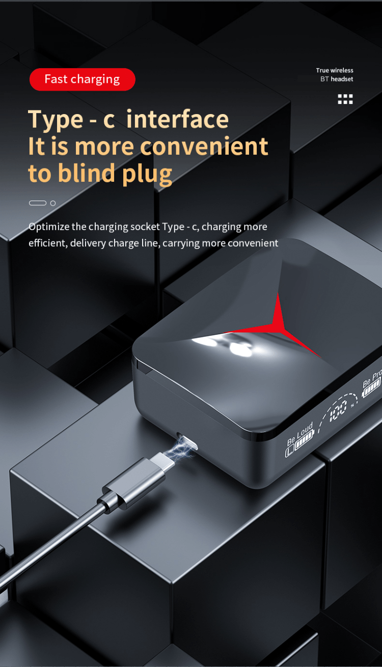M90 True Wireless Gaming Earbuds