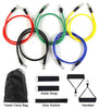 Complete Resistance Band Set: Your Portable Indoor Fitness Companion