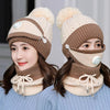 TRADITIONALMATCH: Warm Ladies Cap 3 in 1