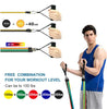 Complete Resistance Band Set: Your Portable Indoor Fitness Companion