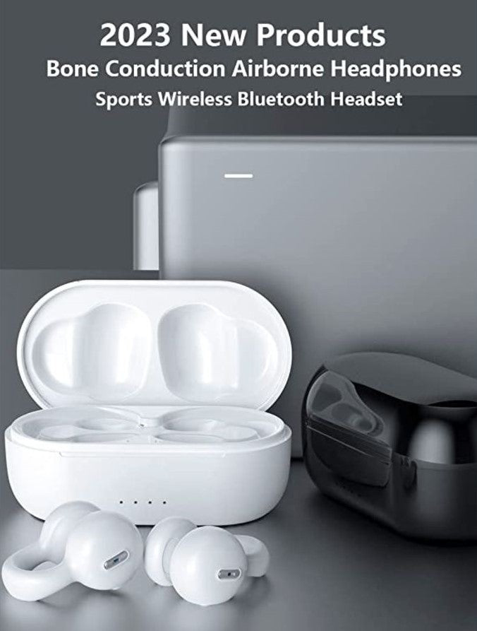 Waterproof Ear Clip Bone Conduction Headphones