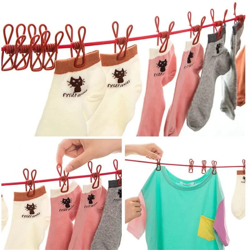 TravelFlex LinePro: 185cm Retractable Clothesline