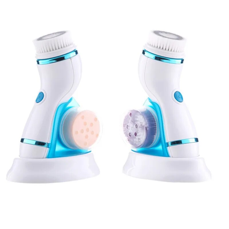 4 In 1 Ultrasonic USB Rechargeable Electric Facial