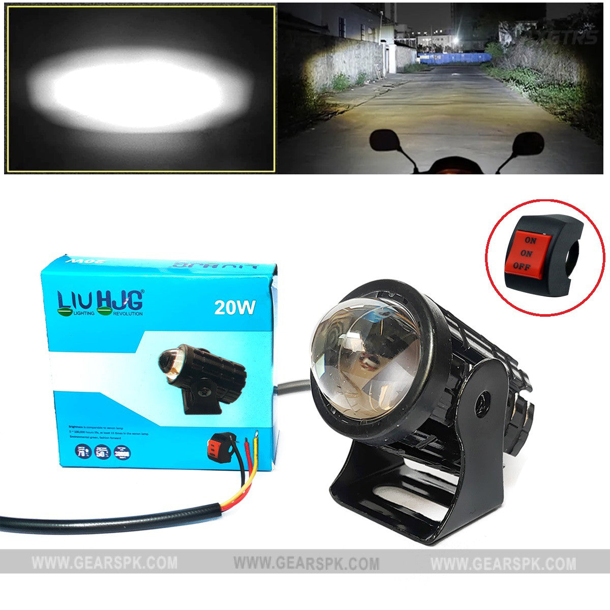 AeroGlow Pro-Beam Fog Light