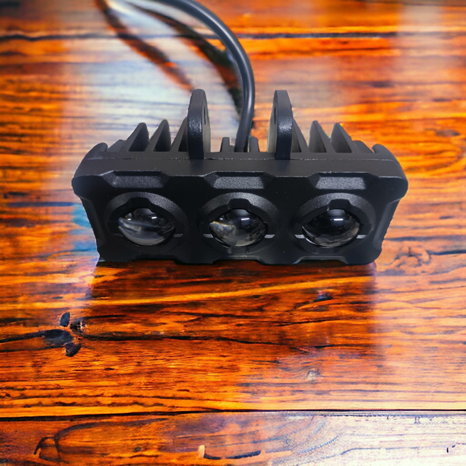 Triple Shutter Mini Dual Beam Fog Lights