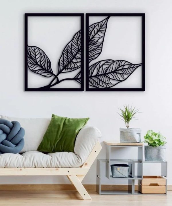 NatureCraft Leaf Wall Elegance