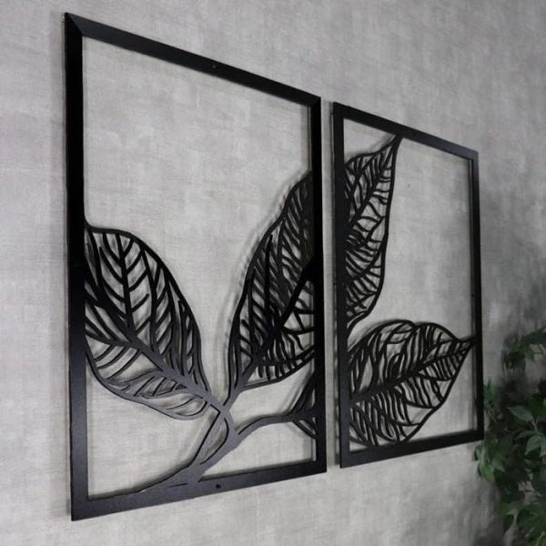 NatureCraft Leaf Wall Elegance
