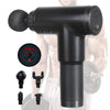 Deep Muscle Relaxation at Your Fingertips: Handheld Electric Massager Gun with 4 Massage Heads and 5 Gears