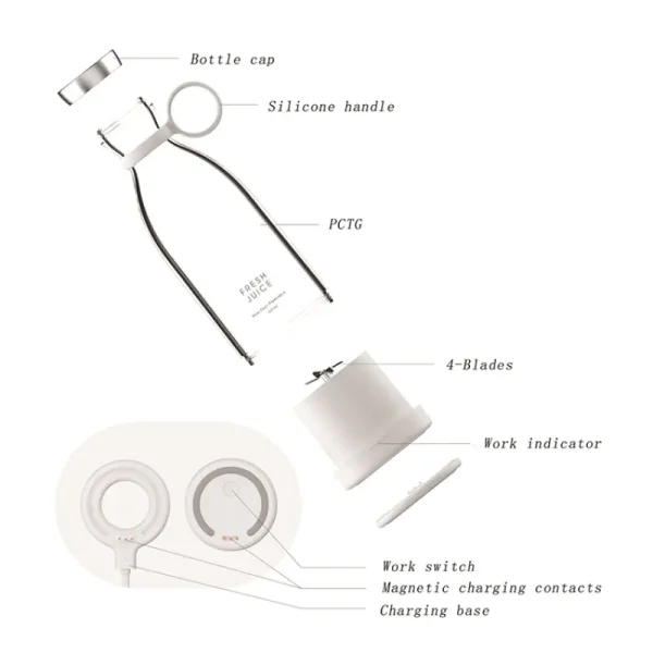 BlendMate Mini: Portable Electric Juice Maker