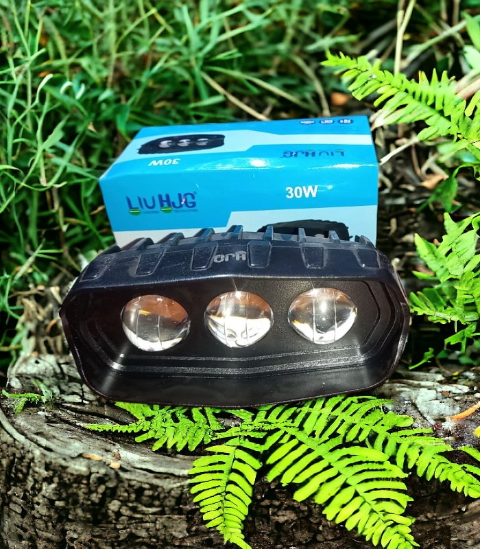 Three Lens Led Light - Hard Plastic Body