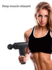 Deep Muscle Relaxation at Your Fingertips: Handheld Electric Massager Gun with 4 Massage Heads and 5 Gears