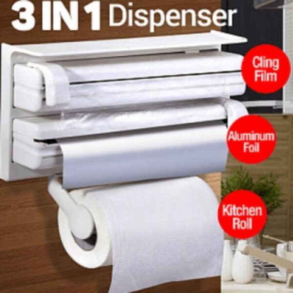 KitchenMaster™ TripleEase All-in-One Paper Dispenser