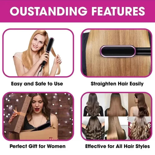SilkyLocks Styler: The Ultimate Hair Straightening Comb