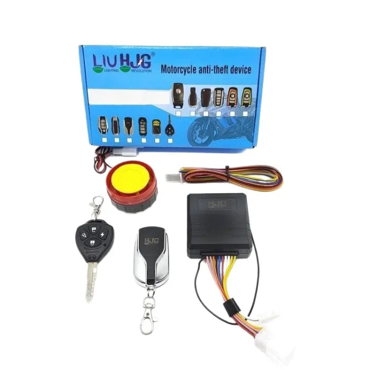 Motorcycle Anti-Theft Alarm System with Remote