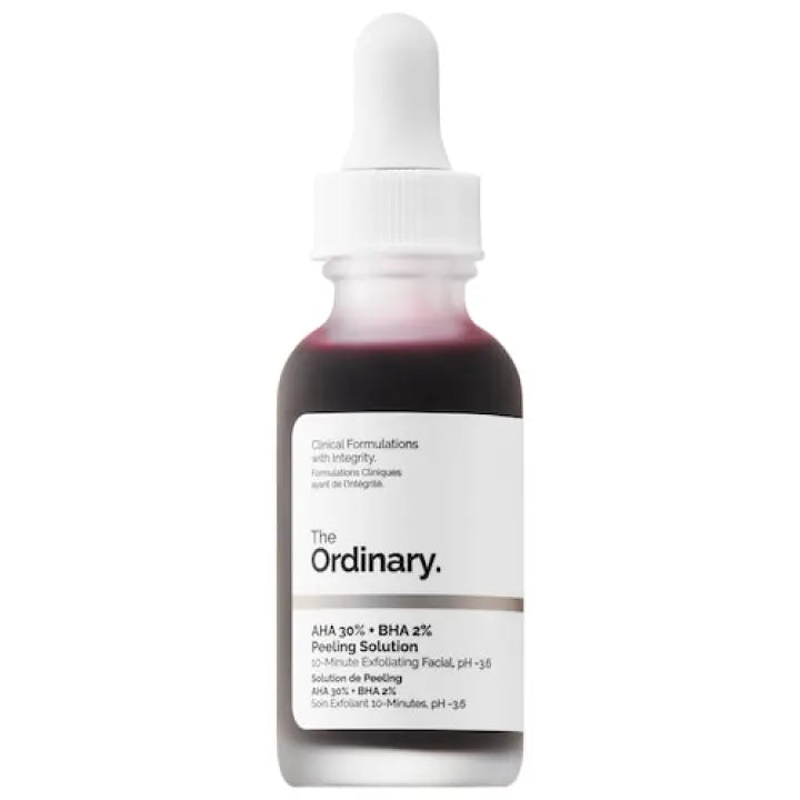 The Ordinary Aha 30% + Bha 2% Peeling Solution 30ml (Original Product)