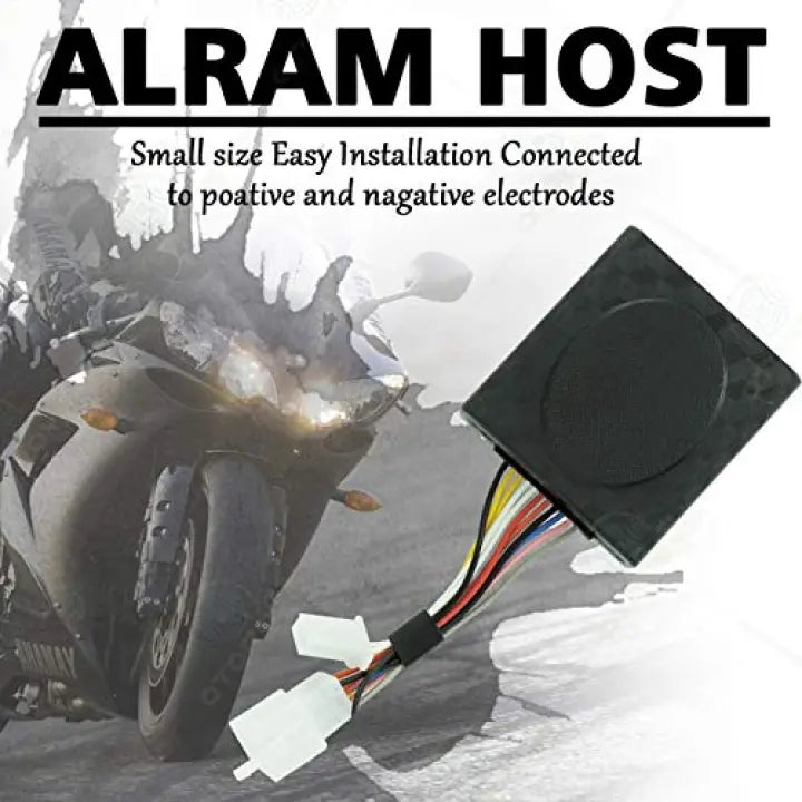 Motorcycle Anti-Theft Alarm System with Remote