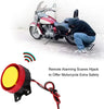Motorcycle Anti-Theft Alarm System with Remote