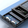 SOLAR POWER BANK BUILT-IN CABLE 10,000 MAH