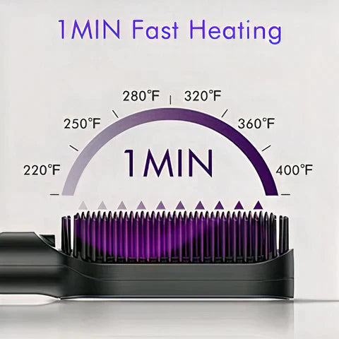 SilkyLocks Styler: The Ultimate Hair Straightening Comb